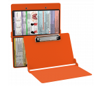 WhiteCoat Clipboard® - Orange Respiratory Edition